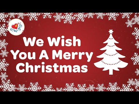 We Wish You a Merry Christmas with Lyrics | Christmas Songs and Carols HD