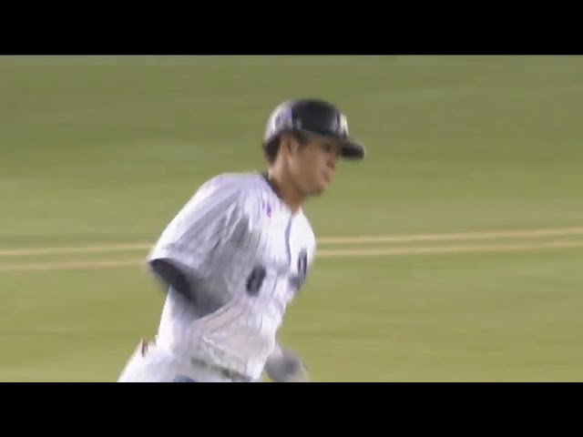 【9回裏】マリーンズ・中村 今季1号アーチをファンの待つライトスタンドへ!! 2017/6/30 M-F