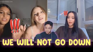 Download lagu Nyanyi Lagu Buat Palestina Ke Cewe Israel Sampai Emosi,We Will Not Go Down | SINGING REACTIONS OmeTV mp3