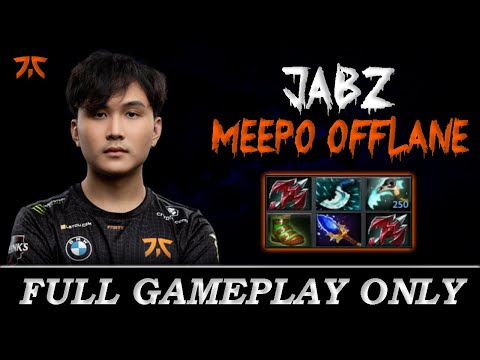 Fnatic.Jabz Meepo Offlane Experiment For The International 2022 - Full Gameplay Meepo #177