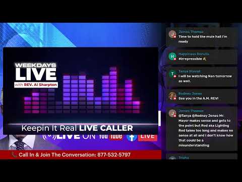 Weekdays Live with Rev. Al Sharpton | Keepin It Real Radio Show