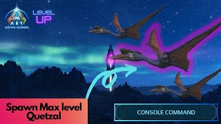 Tamed Quetzal Spawn Command | Ark Survival Ascended