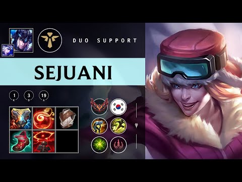 Sejuani Support vs Alistar - KR Grandmaster Patch 25.22