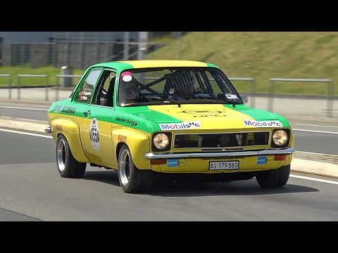 Nürburgring Classic 2025-Oldtimer, Classic & Pre-War Cars- Manta 400, Capri, Porsche 904, NSU Prinz.