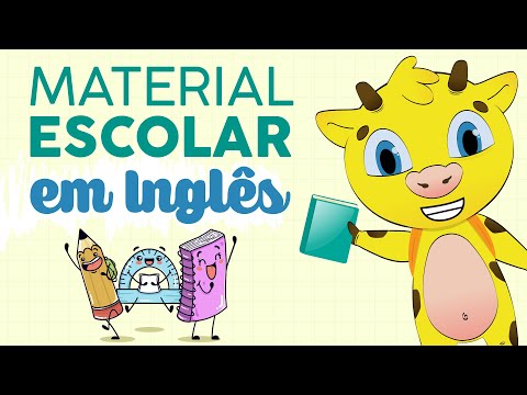 School in English | School supplies in English | School supplies in English