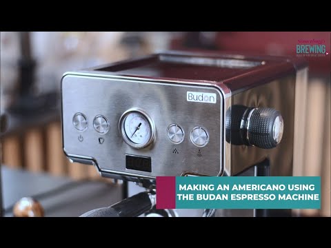 Americano Recommended Recipe | Budan Espresso Machine