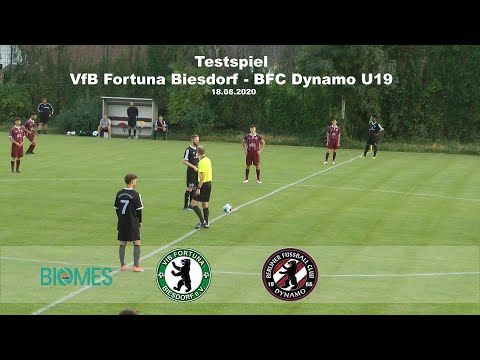 Testspiel VfB Fortuna Biesdorf - BFC Dynamo U19