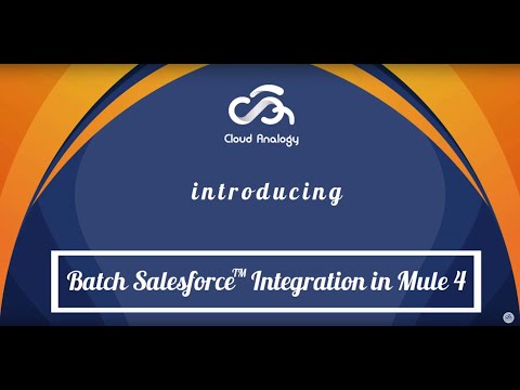 Batch Salesforce Integration in Mulesoft | Case Study | Salesforce Integration | Cloud Analogy