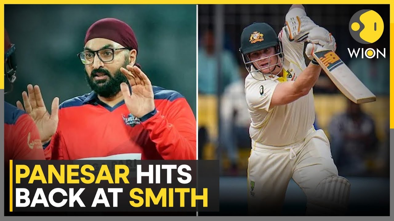 Former England Spinner Monty Panesar Fires Back at Steve Smith | WION