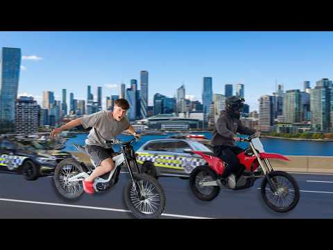 Illegal Rideout on a $10,000 E-BIKE