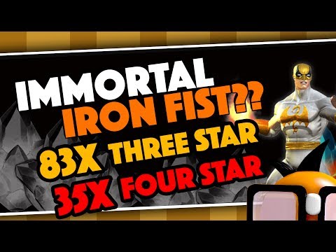 Immortal Iron Fist??  Max Signature Ability Crystal Opening Ep 1