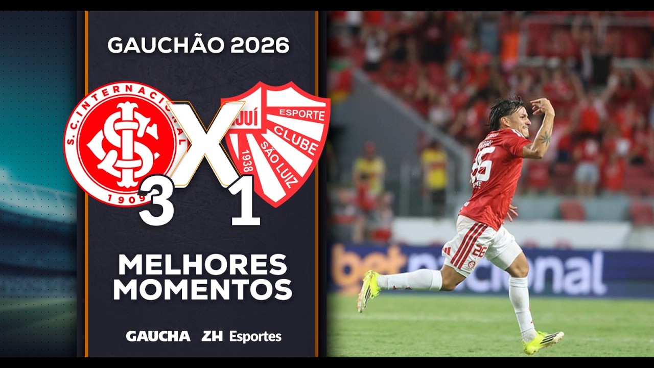Internacional vs São Luiz Highlights