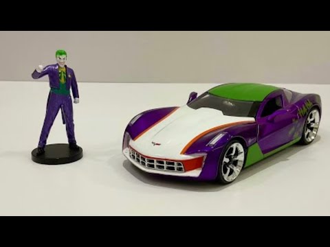 Joker’s Corvette Maisto Metal Car diecast سيارة اطفال الجوكر