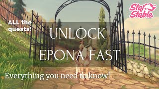 Updated guide to unlocking Epona 🌸 || Star Stable Online