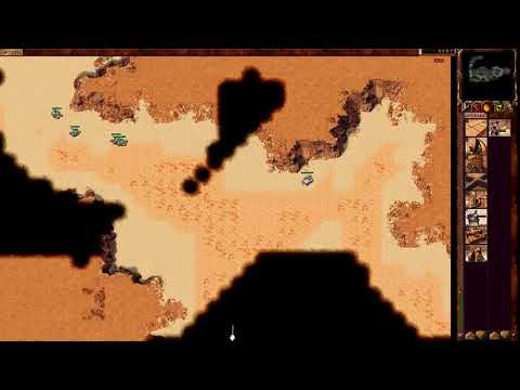 Dune 2000 tutorial #1 How to beat easy AI.