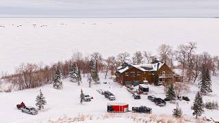 Staying At The MANSION Of Lake Winnipeg! (Greenback Walleye)