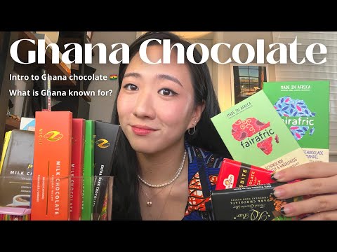 Ghana Chocolate Review Intro  🇬🇭🍫 가나 초콜릿 🔥✨