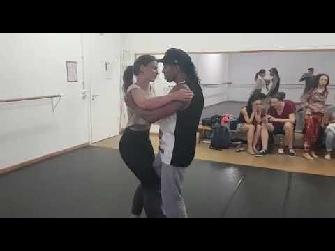Brasilien Zouk Dance class in Berlin with Ailton Silva and Charline Graff