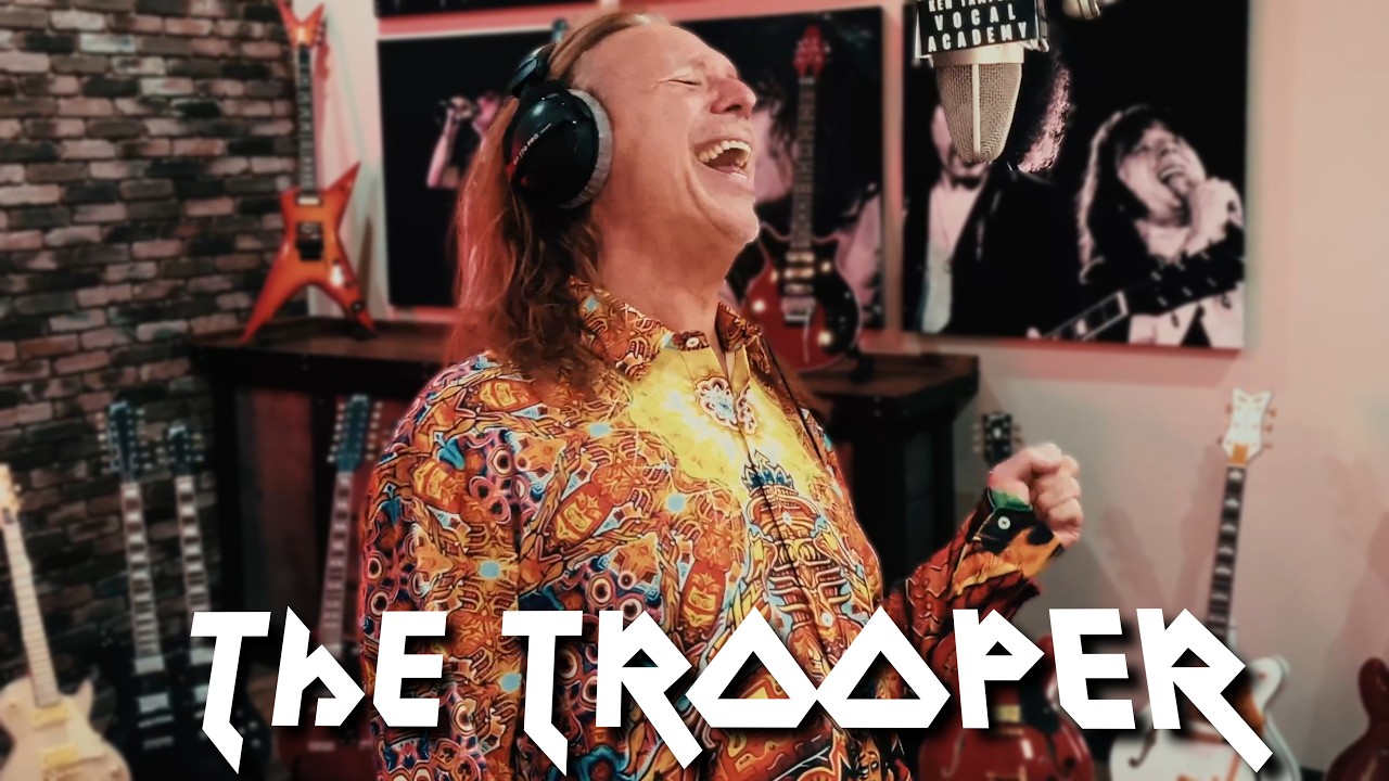 THE TROOPER | BRUCE DICKINSON - IRON MAIDEN COVER | KEN TAMPLIN VOCAL ACADEMY