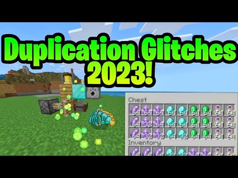 Minecraft Duplication Glitches 2023