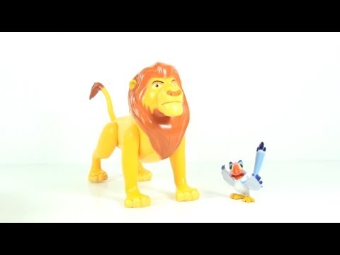 Video Review of The Lion King, Mufasa and Zazu (Walmart Exclusive)