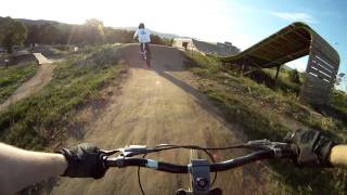 preview picture of video 'Jack takes the Large Slopestyle Gap at Valmont-GoPro Hero HD Dirt Jumping .MP4'
