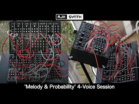 Melody & Probability - #eurorack  Session with all AJH SYNTH Sound & Modulation Modules