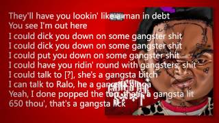 Young Thug Gangster Shit /w Lyrics