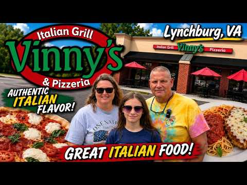We Tried Vinny's Italian Grill & Pizzeria in Lynchburg, VA – WOW!