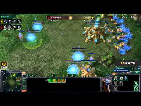StarCraft 2 - WhiteRa [P] vs Happy [T] Game 1 - Commentary