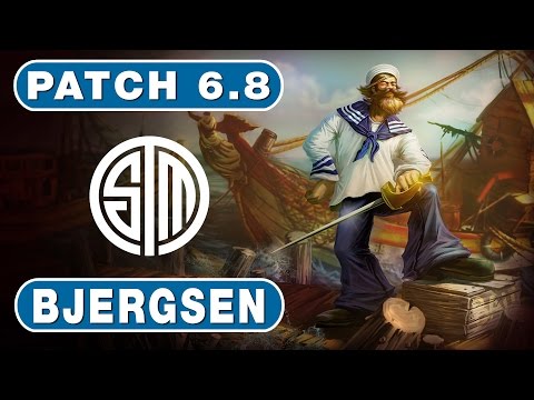 112. TSM Bjergsen - Gangplank vs Twisted Fate - Mid - April 28th, 2016 - Season 6 - Patch 6.8