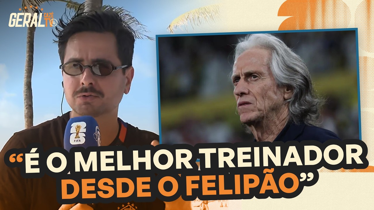 JORGE JESUS É A SOLUÇÃO PARA UMA GERAÇÃO QUE DECEPCIONOU? | GERAL CAZÉTV