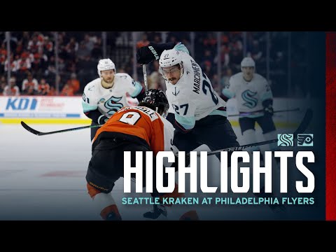 Seattle Kraken at Philadelphia Flyers | 10/20 Game Highlights