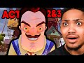 I BEAT Hello Neighbor Act 2 3