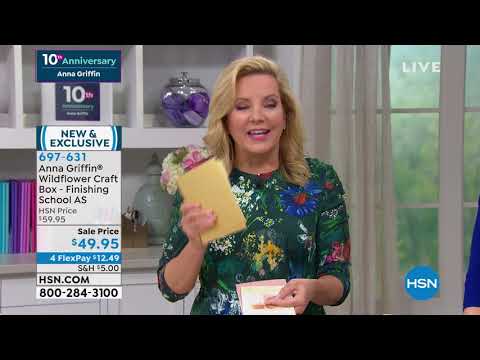 HSN | Anna Griffin Elegant Paper Crafting 10th Anniversary 01.28.2020 - 10 AM