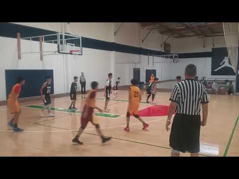14U LA Hawks vs SD  Republic 2.19.18 3rd place (won 51-34)