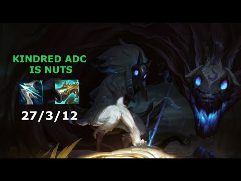 Kindred ADC is BROKEN (against noobs)