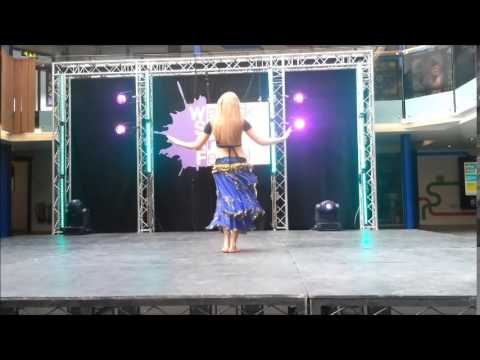 Alex's Cabaret Solo - Hady Bady, Rosy (Warwick Belly Dance at WSAF 2014)