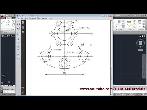AutoCAD Tutorial for Beginners Lesson 1