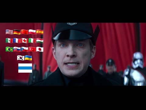 Hux's Speech | Star Wars: The Force Awakens | Multilanguage