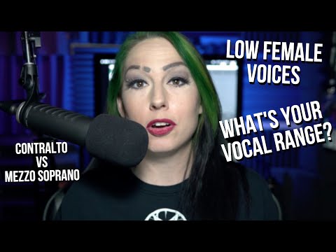 Do you have a low voice? How to find your true vocal range for low voiced women!