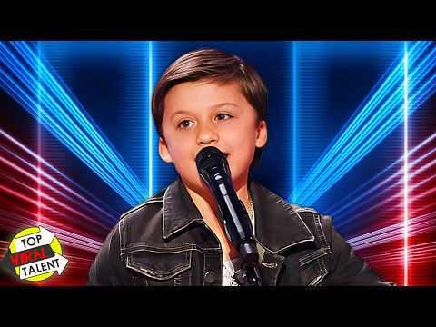 10-Year-Old Brings Real ROCK n ROLL to AGT Audition 2025!