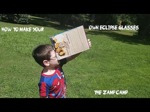 HOW TO MAKE YOUR OWN ECLIPSE GLASSES VIEWER IN 5 MINUTES