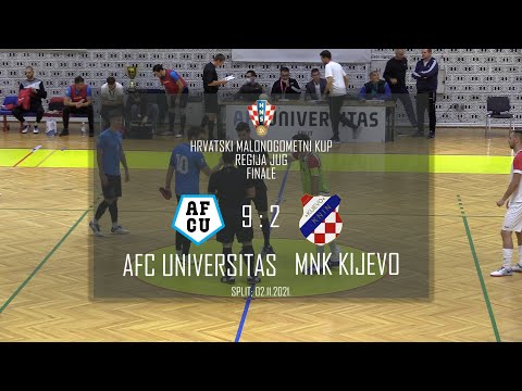 UMN_TV  HMNKup_JUG_Finale (21/22) AFCU - MNK Kijevo (Sažetak)