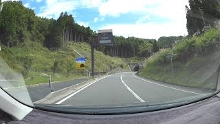 preview picture of video '国道429号、鳥ヶ乢トンネル、兵庫県宍粟市　車載動画'