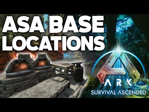 ARK: Survival Ascended - Top 10 Best Base Locations!