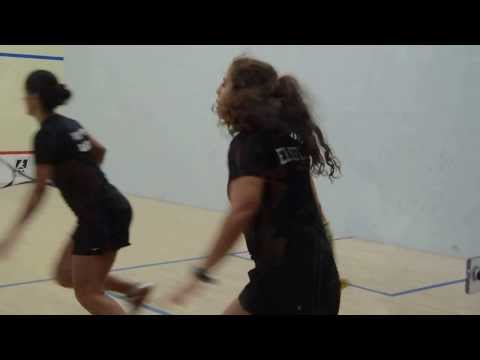 2- US Open 2013 Squash - Omneya Abdel Kawy (Egypt) d. [Q] Kanzy Emad El-Defrawy (Egypt)