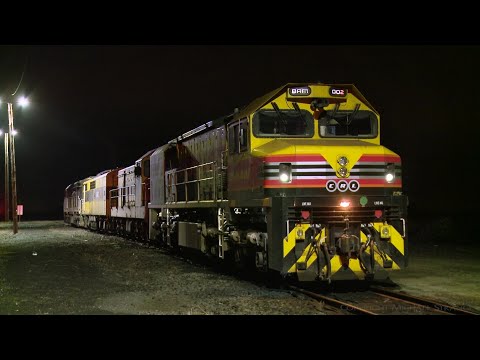 4KV5 SSR Grain Train Diesel Locomotives Refuel C509, GM10, 4904 & BRM002 (14/5/2020) - PoathTV