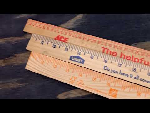 Wooden Yardstick Comparison