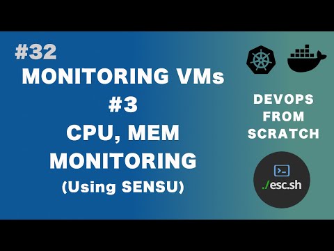 #32 DevOps From Scratch | Monitoring in VMs #3 - Monitoring CPU and Memory using Sensu Go